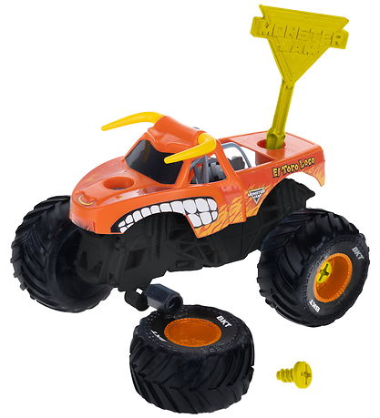 Monster Jam Truck - 1:32 - Mechanix Build N Rebuild - El Toro Lo