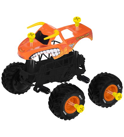 Monster Jam Truck - 1:32 - Mechanix Build N Rebuild - El Toro Lo
