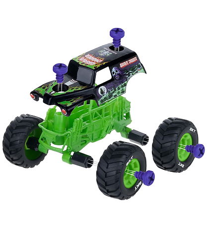 Monster Jam Truck - 1:43 - Mechanix Build N Rebuild - Grave Digg