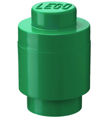 LEGO® Storage Opbevaringsboks - Round 1 Translucent - Santa - Gr