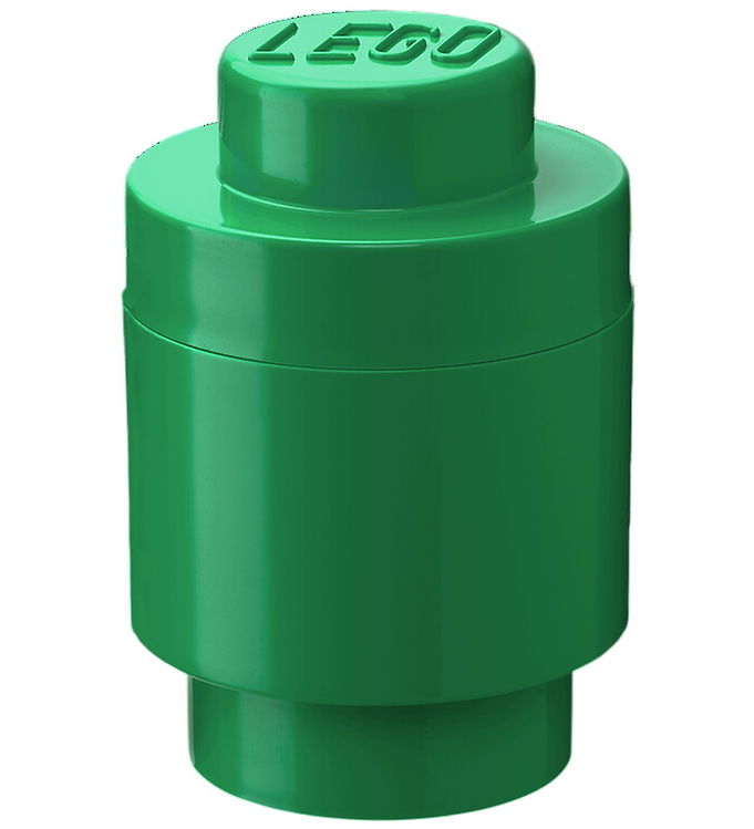 LEGO® Storage Opbevaringsboks - 18 cm - Grøn m. Julemand