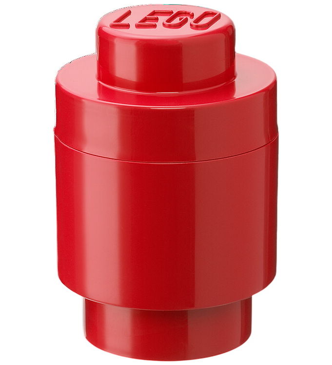 LEGO® Storage Opbevaringsboks - 18 cm - Rød m. Julemand