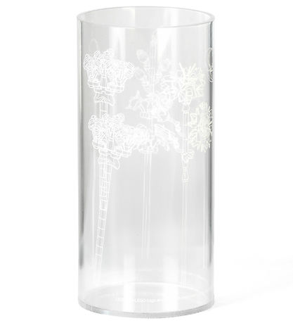 LEGO® Storage Vase - Cylinder Vase - Wild Flower Translucent - 1
