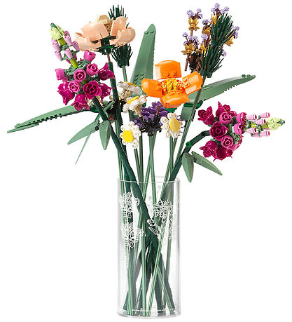 LEGO® Storage Vase - Cylinder Vase - Wild Flower Translucent - 1