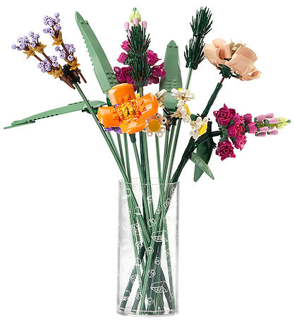 LEGO® Storage Vase - Cylinder Vase - Brick Art Line Translucent