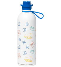 LEGO® Storage Termoflaske - 560 ml - Brick Art Line - Hvid