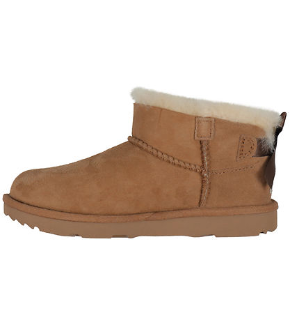 UGG Bamsestøvler - K Ultra Mini bailey - Chestnut