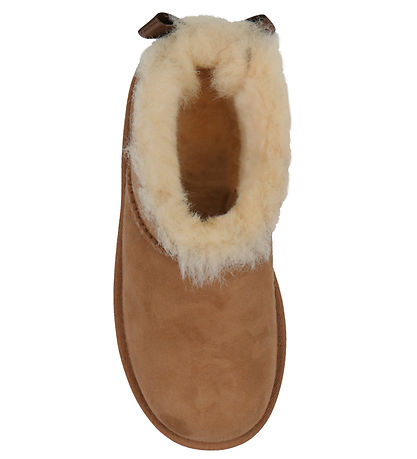 UGG Bamsestøvler - K Ultra Mini bailey - Chestnut