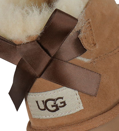 UGG Bamsestøvler - K Ultra Mini bailey - Chestnut
