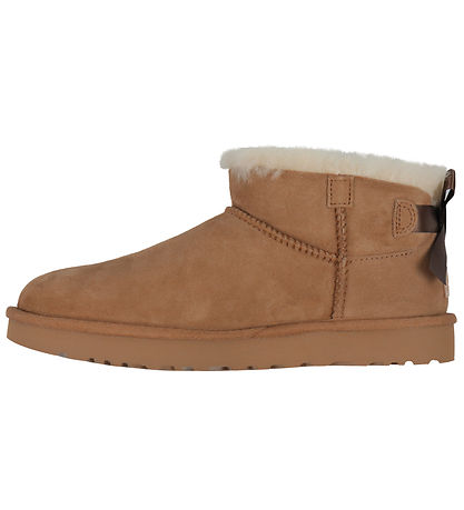 UGG Bamsestøvler - W Ultra Mini bailey - Chestnut