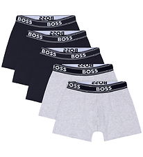 BOSS Boxershorts - 5-pak - Navy/Grå