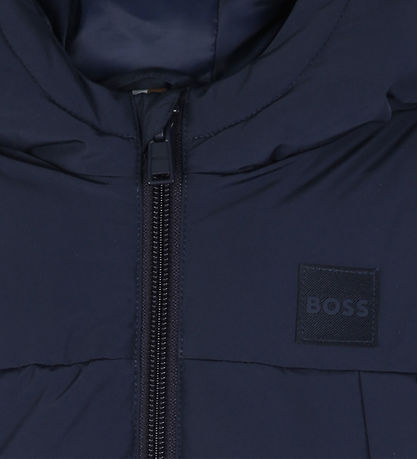 BOSS Dynejakke - Navy