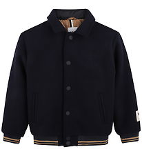 BOSS Jakke - Uld - Navy
