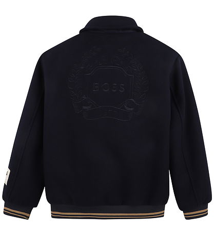 BOSS Jakke - Uld - Navy