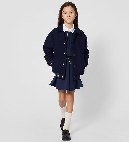BOSS Jakke - Uld - Navy