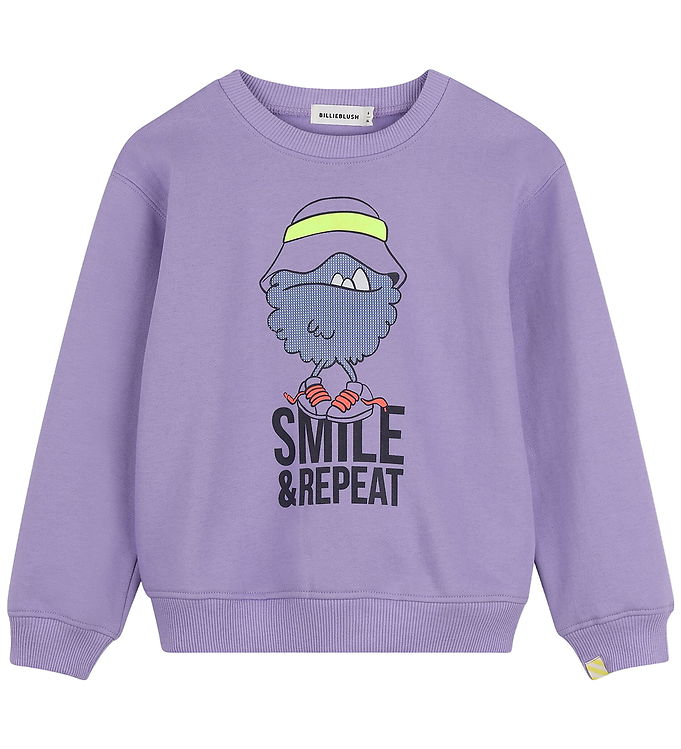 Billieblush Sweatshirt - Purple Tulip m. Print