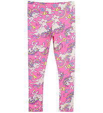Billieblush Leggings - Pink m. Einhörner