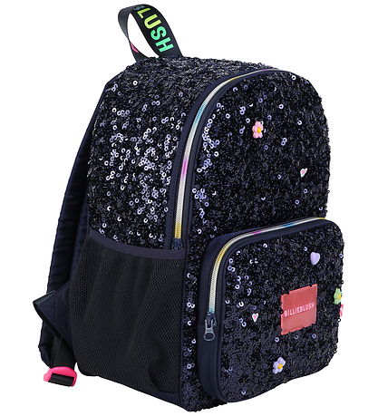 Billieblush Rygsæk - Navy m. Palietter
