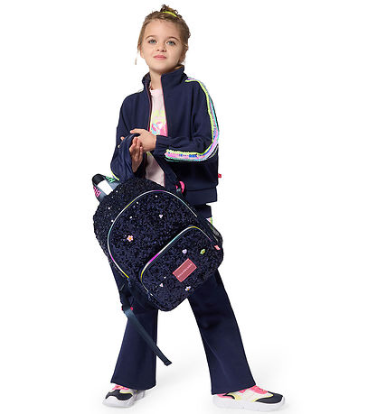 Billieblush Rygsæk - Navy m. Palietter