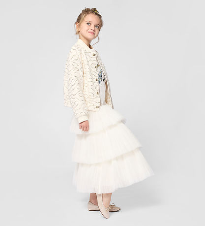 Billieblush Jacket - Ivory w. Sequins