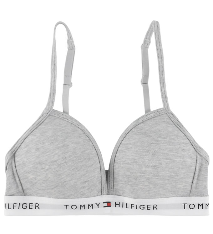 Tommy Hilfiger BH u. Bøjle - Lysegråmeleret