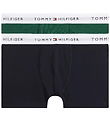 Tommy Hilfiger Boxershorts - 2-pak - Navy Blue/Ornamental Green