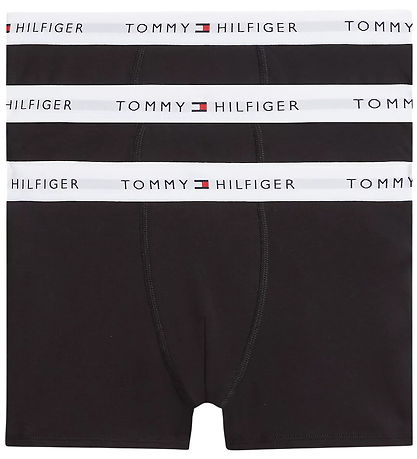 Tommy Hilfiger Boxershorts - Trunk - 3-pak - Sort