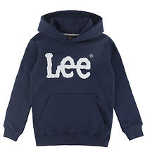 Lee Sweat à Capuche - Graphique tremblant - Marine Blazer