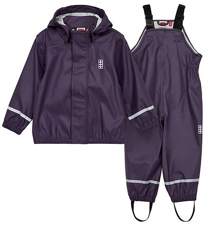 LEGO® Wear Regntøj m. Seler - LWJivan 200 - Lilla