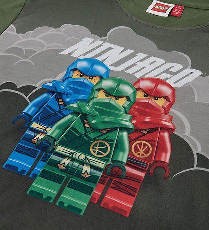 LEGO® Ninjago T-shirt - LWTaj 611 - Grøn