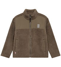 LEGO® Wear Fleecejakke - Teddy - LWSian 609 - Brun