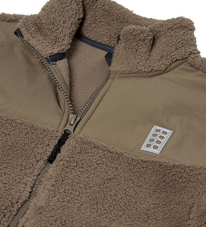 LEGO® Wear Fleecejakke - Teddy - LWSian 609 - Brun