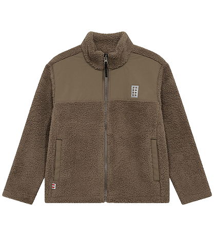 LEGO® Wear Fleecejakke - Teddy - LWSian 609 - Brun