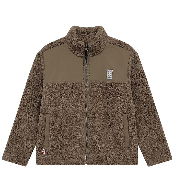 LEGO® Wear Fleecejakke - Teddy - LWSian 609 - Brun