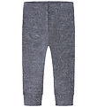 Name It Leggings - Uld - Rib - Noos - NbnWax - Folkstone Gray