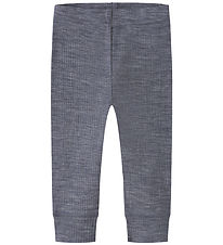 Name It Leggings - Uld - Rib - Noos - NbnWax - Folkstone Gray