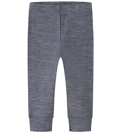 Name It Leggings - Uld - Rib - Noos - NbnWax - Folkstone Gray