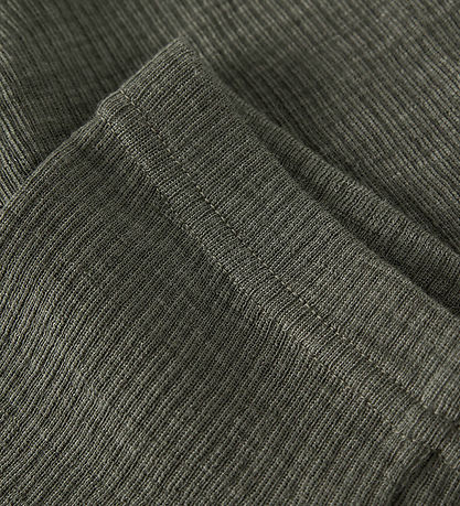 Name It Leggings - Uld - Rib - Noos - NbnWax - Mulled Basil