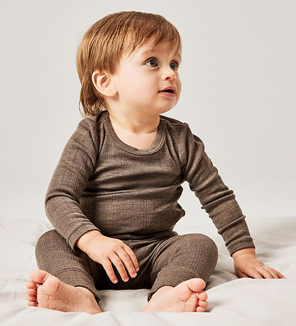Name It Leggings - Uld - Noos - NbmWang - Morel