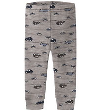 Name It Leggings - Uld - Noos - Rib - NbmWang - AOP - Satellite/