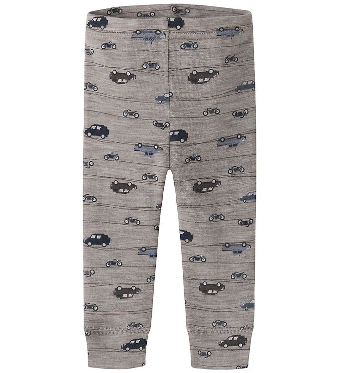 Name It Leggings - Uld - Noos - Rib - NbmWang - AOP - Satellite/