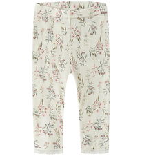 Name It Leggings - Uld - Noos - NbfWang - Snow White/Flowers And