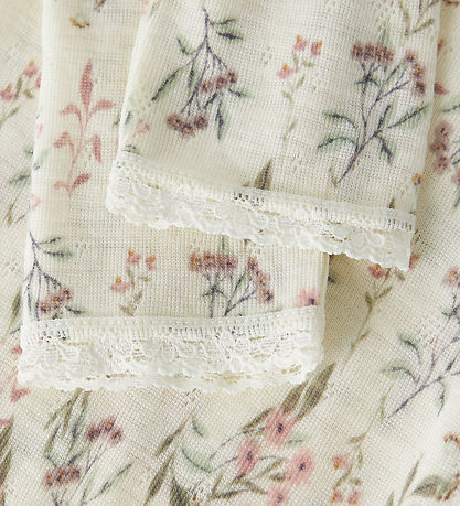 Name It Leggings - Uld - Noos - NbfWang - Snow White/Flowers And