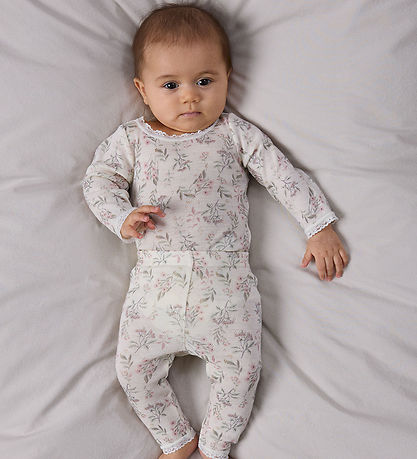 Name It Leggings - Uld - Noos - NbfWang - Snow White/Flowers And