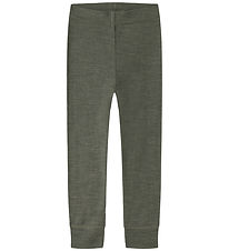 Name It Leggings - Uld - Rib - Noos - NmnWax - Mulled Basil