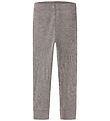 Name It Leggings - Uld - Rib - Noos - NmnWax - Satellite