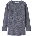 Name It Bluse - Uld - Rib - Noos - NmnWax - Folkstone Gray