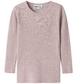 Name It Bluse - Uld - Rib - Noos - NmnWax - Violet Ice