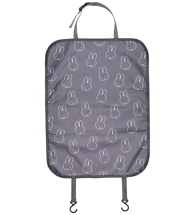 Dooky Sædebeskytter - 60x43 cm - Kick Mat - Grå m. Miffy