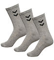 Hummel Strømper - 3-pak - Grey Melange